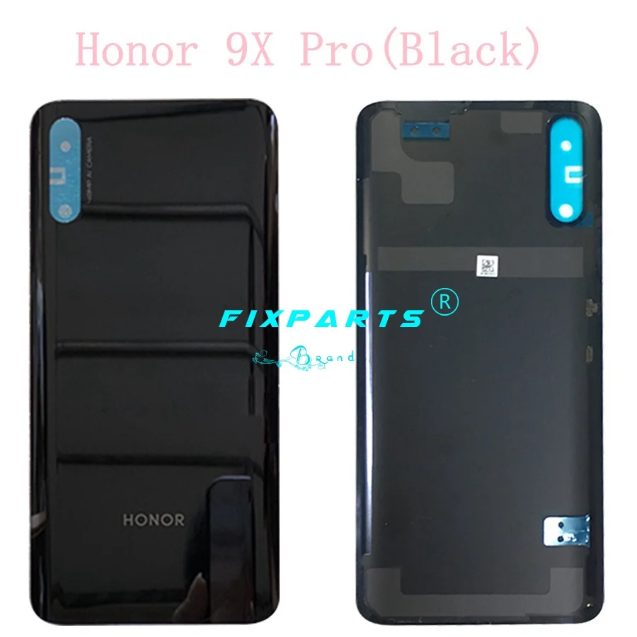 Новое заднее стекло для Huawei Honor 9X крышка батареи панель Задняя Дверь Корпус