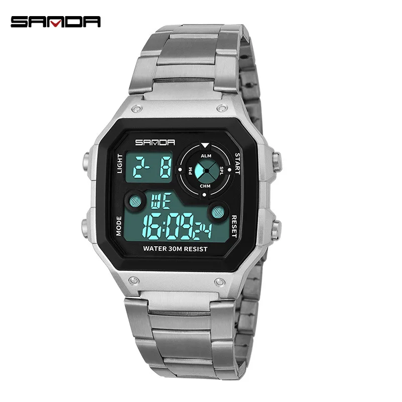 

Digital Sports Watches Waterproof Couple Watch Students Wristwatches Multi-function Student ins Fashion Creative Clocks Outdoor