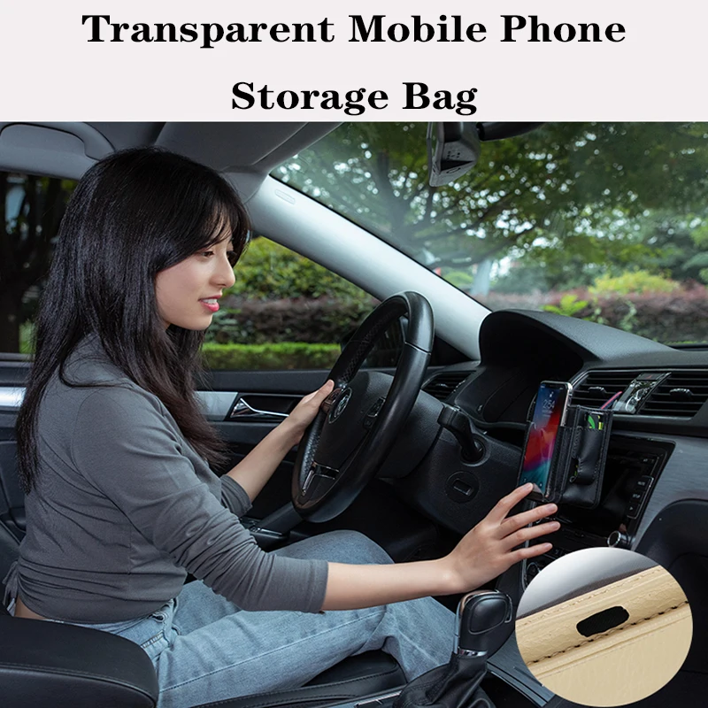 Multifunction Car Air Outlet Hanging Bag Interior Organizer Box Mobile Phone Storage Pockets Tidying Accessories Car-styling | Автомобили