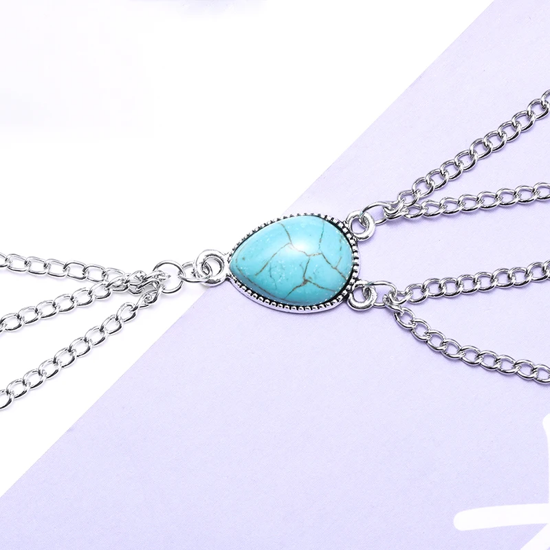 Пляжная цепочка с кисточками на бедра летняя женская бижутерия для тела