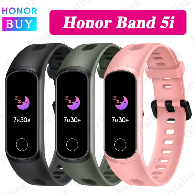 Huawei Honor band 5i, умный Браслет, измеритель уровня кислорода в крови, умные часы, трекер сердечного ритма, трекер сна, музыкальный контроль, напоминание о звонках