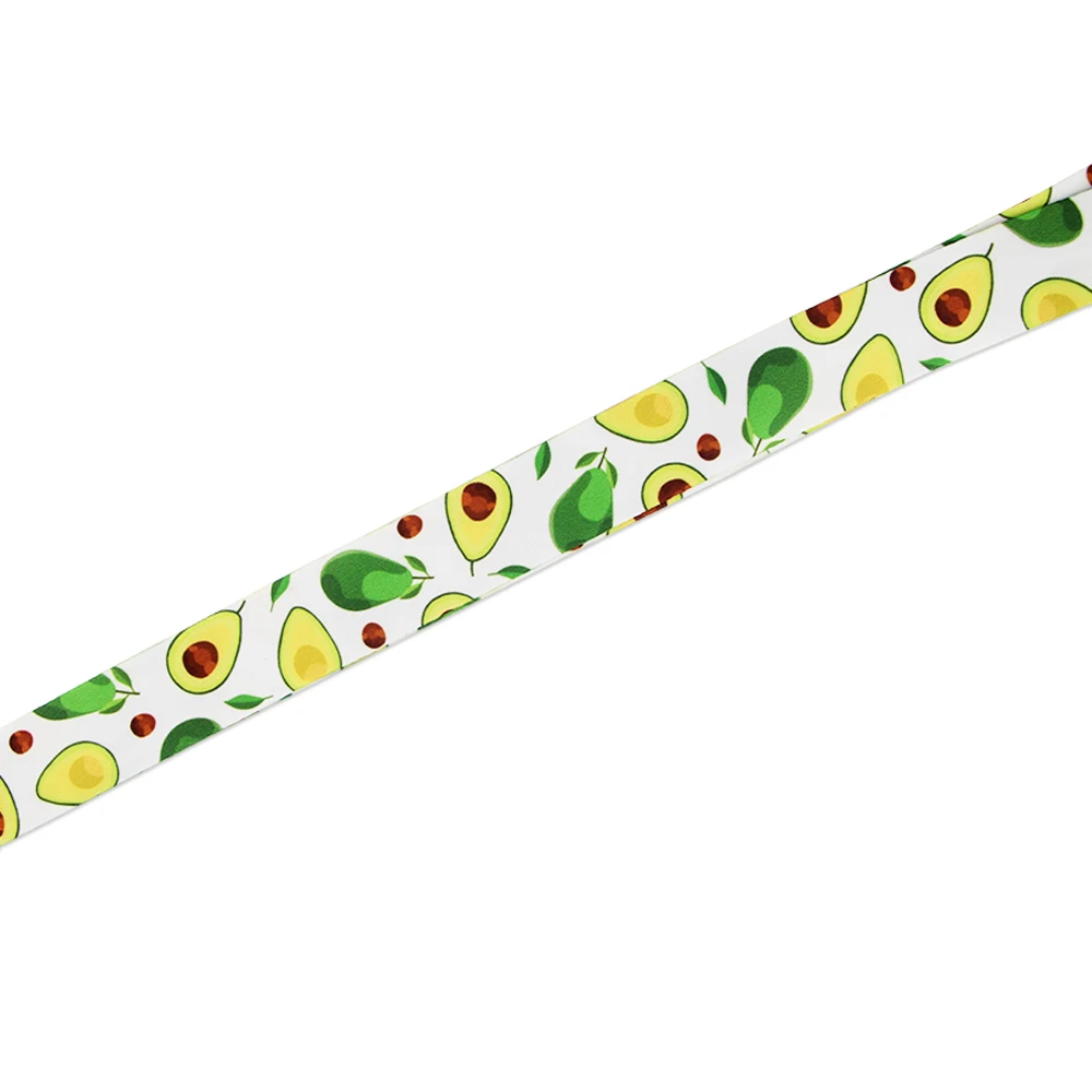 

SP426 Avocado fruit Lanyard Keychain Lanyards for Keys Badge ID Mobile Phone Rope Neck Straps Accessories Gifts