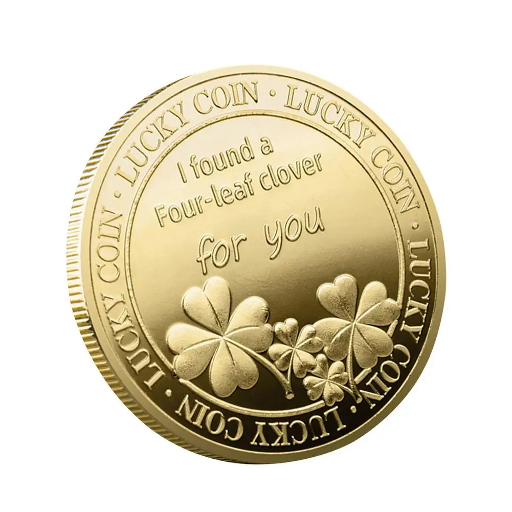 

Коллекционная монета Lucky Love Lucky Four-leaf Clover Coin