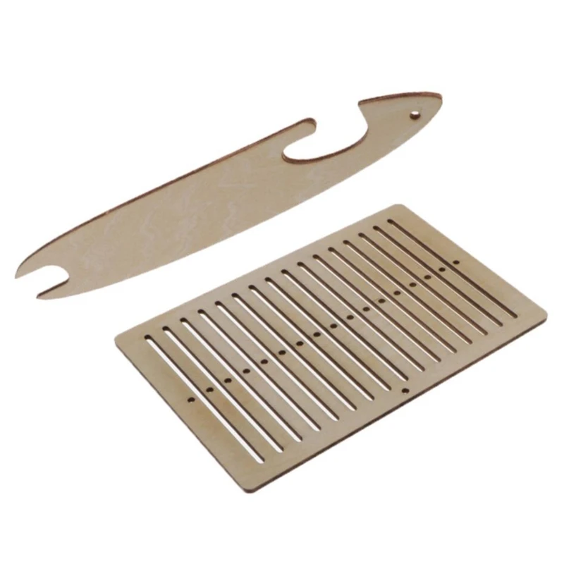 Набор ткацких жемчужин из дерева 1 набор многофункциональный Тканый гобелен для