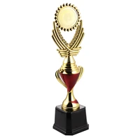 1 pc exquisite award trophy creative individuality award trophy plastic award trophy l 40cm