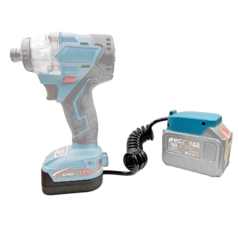 

Li-ion Battery Adapter Converter Extended Line Weight Reducer For Makita ULITE Lomvum Zhipu Hongsong Jingmi 20V Lithium Tool