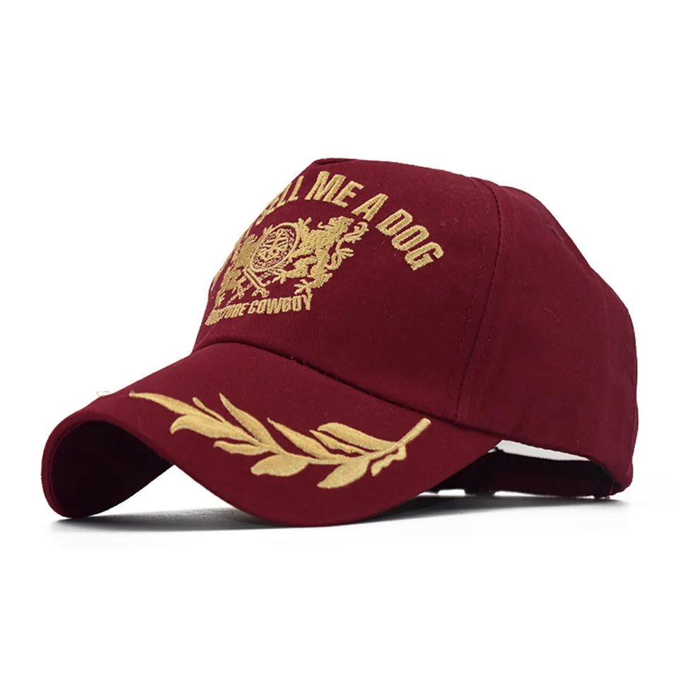 Бестселлер новый стиль мужские/женские шапки с вышитыми золотыми листьями шапка