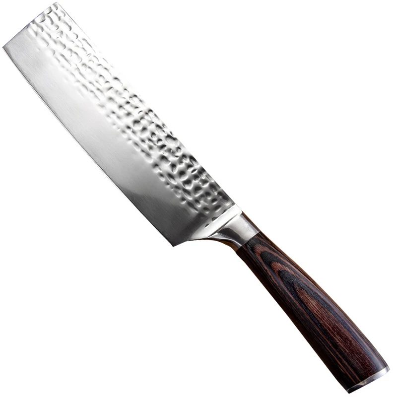 

Small Kitchen Knife Slicing Knife Forged Household Kitchen Knife Stainless Steel Meat Slices Kitchen Knives With Wooden Handle