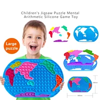 big size push pop bubble fidget toys autism special needs anti stress educational map tetris jigsaw puzzle toy fidget popper w2