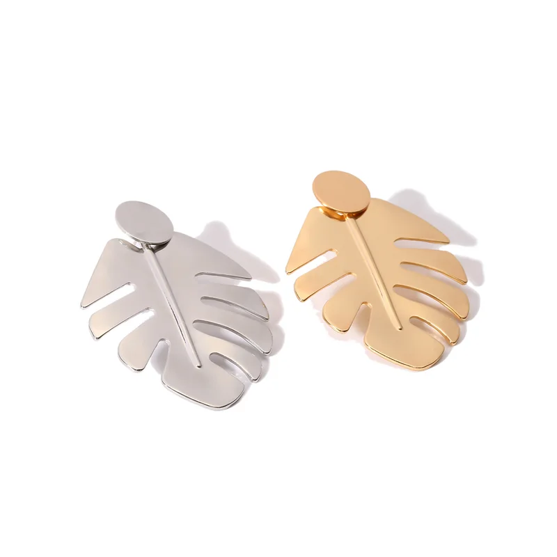 Новые модные золотые серебряные Винтажные серьги гвоздики из сплава с