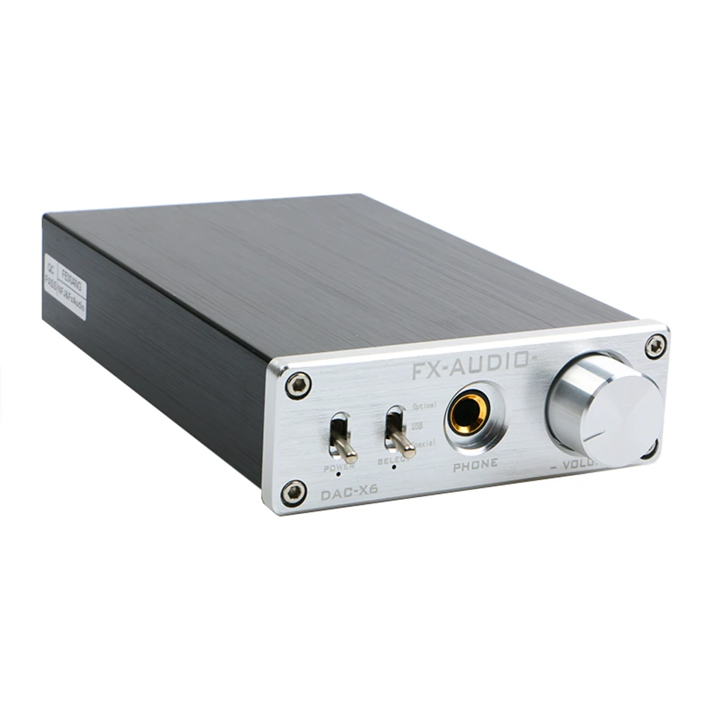 Новый FX AUDIO MINI HiFi 2 0 цифровой аудио декодер DAC вход USB/коаксиальный/оптический