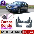 Для KIA Carens Rondo Rondo7 7 ООН 2007  2013 Брызговики Fender брызговик Всплеск закрылки аксессуары для брызговиков 2008 2009 2010 2011 2012