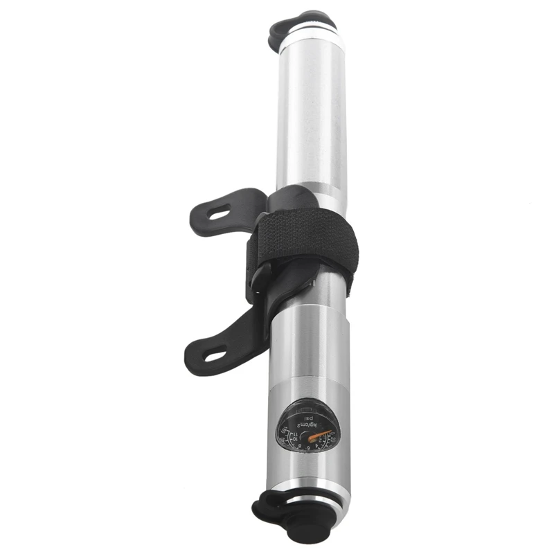 WEST BIKING Mini с манометром 160 PSI воздушный шиномонтаж из алюминиевого сплава Presta Schrader