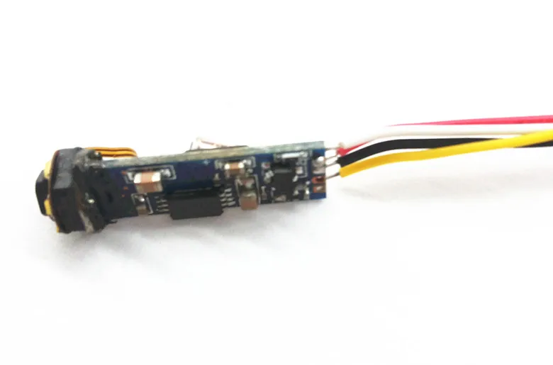 AV 450000 пикселей HD видео выход 7 мм Диаметр CCTV аудио/видео эндоскоп модуль|endoscope