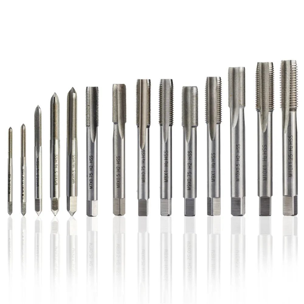 

1pc Right Hand Thread Tap Hss Machine Plug Metric Tap Screw Tap Drill Tool M2 M2.5 M3 M4 M5 M6 M7 M8 M10 M12 M14 M15