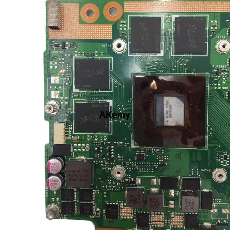 Verkauf X580VN Motherboard Mit GTX1050 Grafikkarte I7-7700HQ CPU Für For Asus Fliegen Festung X580 X580V X580VD X580VN Laptop Mainboard