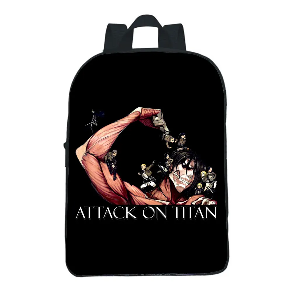 

Attack On Titan School Bag Lightweight And Simple Kindergarten Small Bookbag Boy Girl Backpack Anime Cartoon Printing Knapsack