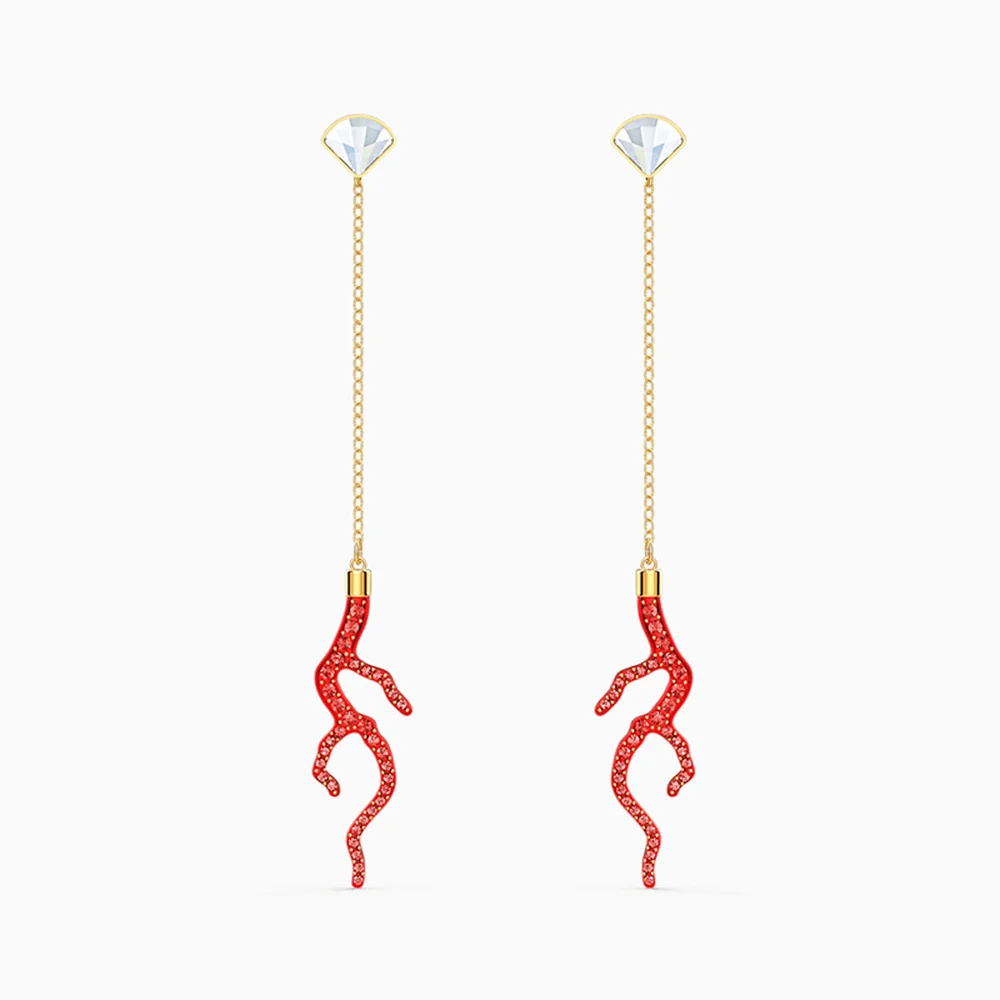 

2020 SWA1:1 Fashion Jewelry High Quality,Charm Geometric Lotus Parrot Star Moon Little Daisy Bohemian Mix Match Female Earrings