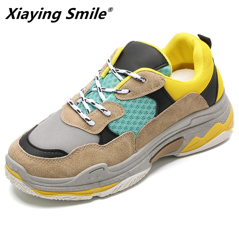 Xiaying Smile popular brand shoes Women Breathable Mesh Running Shoe Damping Sport Shoes Woman Outdoor Jogging Walking shoe