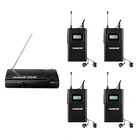 Беспроводная стереогарнитура Takstar wpm-200wpm200 с диапазоном частот UHF, сценические мониторы, беспроводная система 1 передатчик + 4 приемника