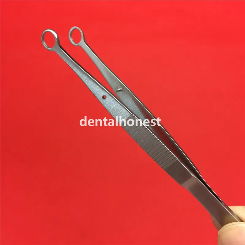 Силиконовые щипцы из нержавеющей стали Круглый офтальмологический