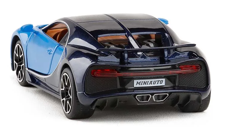 1:32 Масштаб игрушечный автомобиль Bugatti Chiron металлическая игрушка сплав автомобиль Diecasts игрушечный Транспорт модель автомобиля Миниатюрная модель автомобиля игрушки для детей