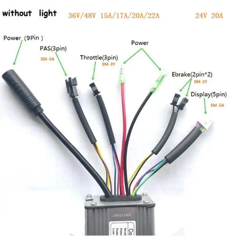 Когда нибудь 24 В/36 В/48 В KT LCD8S /LCD8H дисплей с контроллером прямоугольной волны 36