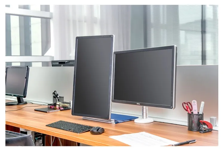 Двойной кронштейн для монитора из алюминиевого сплава с креплением на руку и