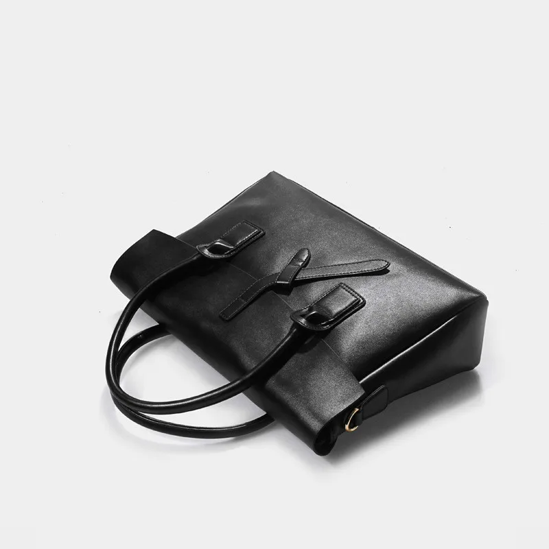 

Women's Cowhide Bag New Real Leather Handbags For Woman Fashion Shoulder Bags Women Classic Business Briefcase For IPAD