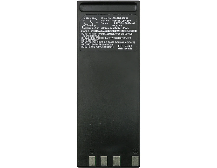 

Cameron Sino Sennheiser 505596 LBA 500 Battery for Sennheiser LSP 500 Pro 6800mAh / 97.92Wh