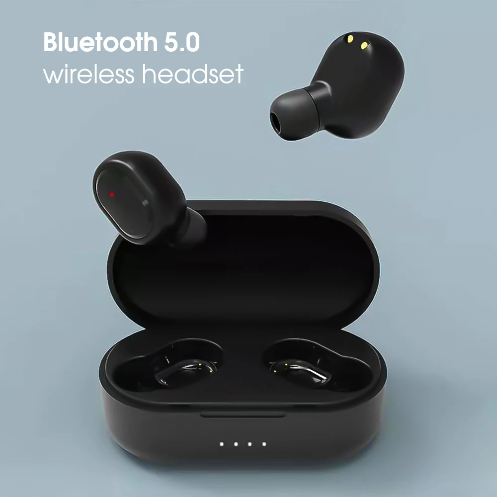 TWS Bluetooth наушники V5.0 беспроводные с микрофоном гарнитура для всех телефонов