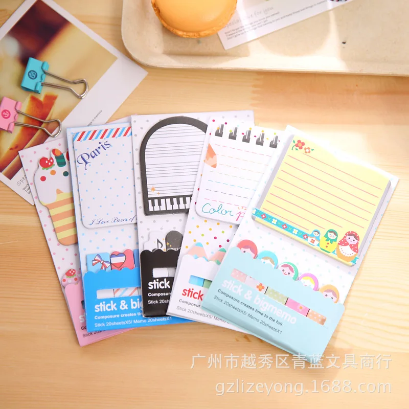 5 шт. корейские офисные и школьные канцелярские принадлежности свежие милые