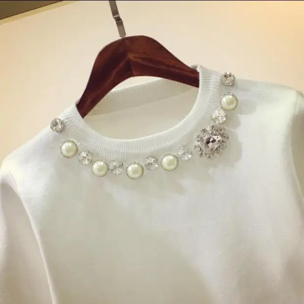 Модная черная элегантная Однотонная футболка с коротким рукавом и круглым