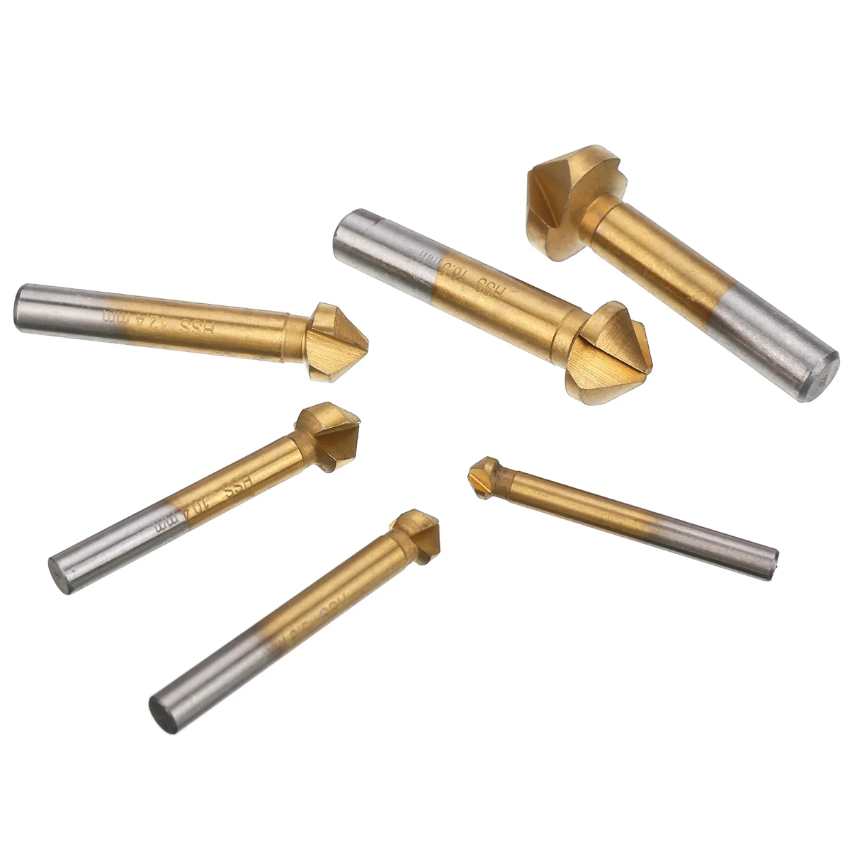 Набор сверл для зенковки из быстрорежущей стали 6 3-20 5 мм 90 градусов шт. |