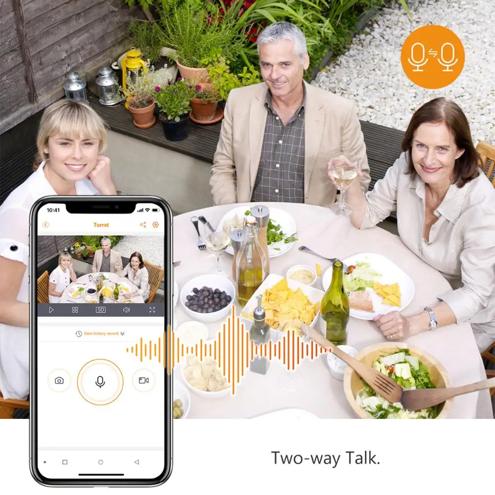 Скидка Dahua Imou Turret 1080P умная камера видеонаблюдения со световой и звуковой сигнализацией H.265 ночное видение активное сдерживание обнаружение людей ...