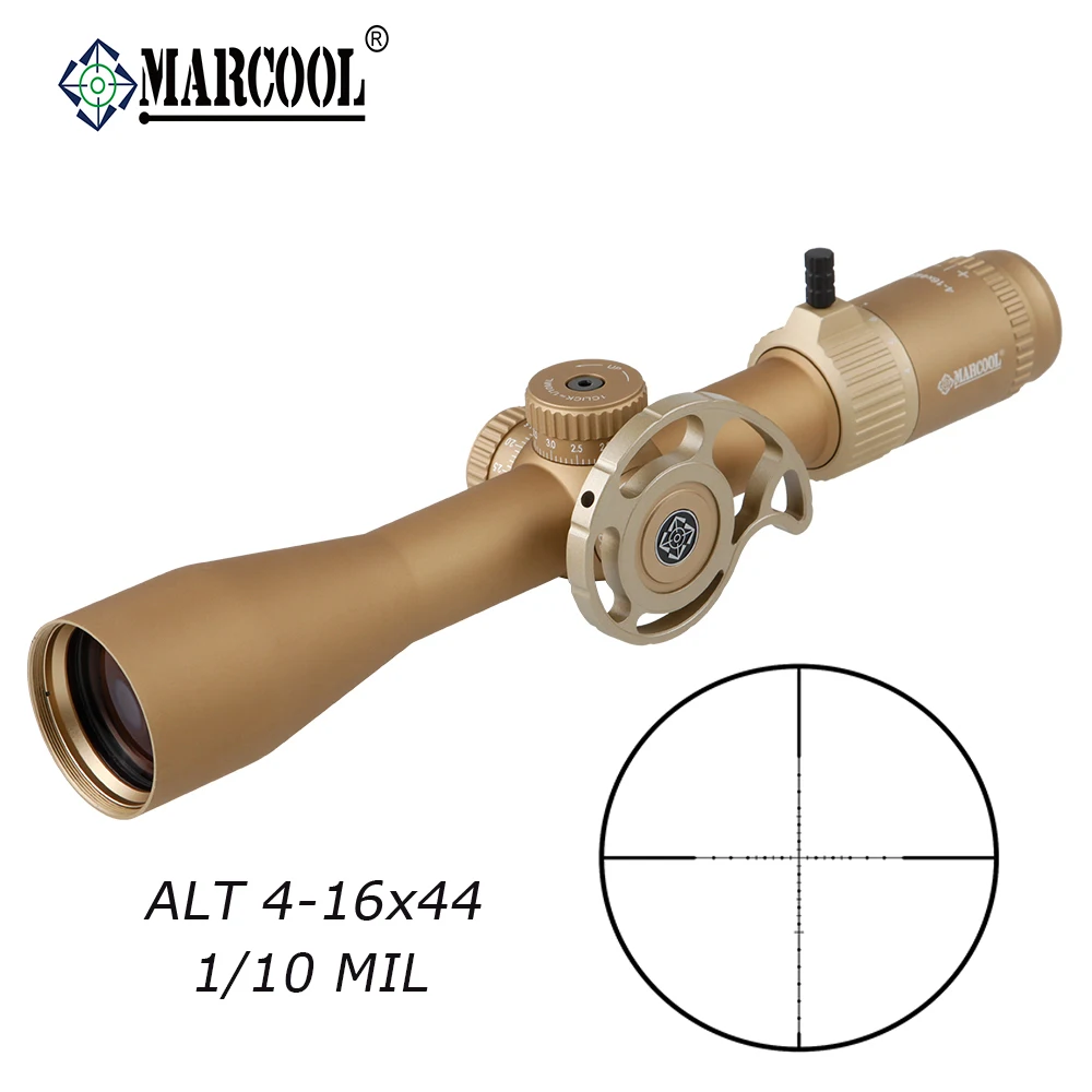 

Охотничий оптический прицел MARCOOL HD 4-16X44 SFP, тактический прицел с второй фокусировкой, оптический прицел для винтовки, страйкбола, пневматиче...