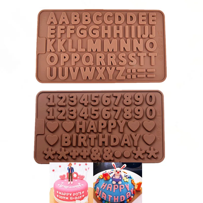 Силиконовая форма сделай сам для украшения тортов подарок на Рождество и день