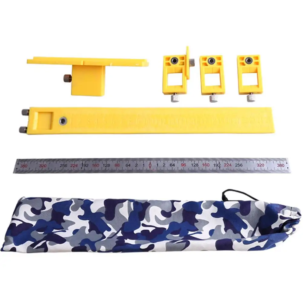 

Multifunctional Furniture Punch Locator Cabinet Door Handle Punch Locator Adjustable Woodworking ToolsSufficient Durability