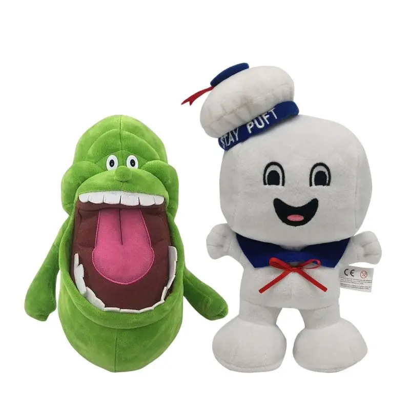 

Cute Green Ghostbusters Plush Toys Cartoon Ghost Stuffed Doll Toys For Children Adults Christmas Birthday Presents
