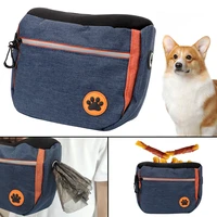 pet snack bag pet supplies outdoors dog treat bag diagonal bag waist pocket large capacity multi use pet training pouch