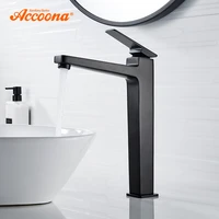 accoona tall basin faucet bathroom sink washbasin water mixer tap hot cold water basin faucets crane tap a91124f a91124at a91124