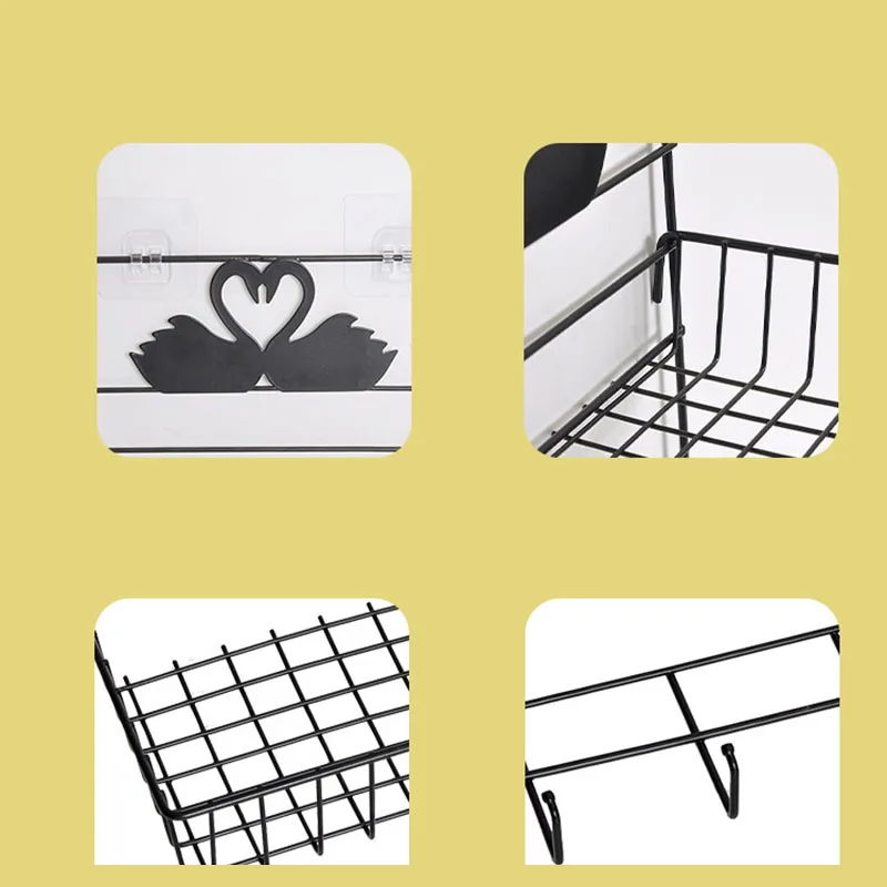 Подвесной органайзер для хранения Карманы стойка за дверью Шкаф Кухня Ванная