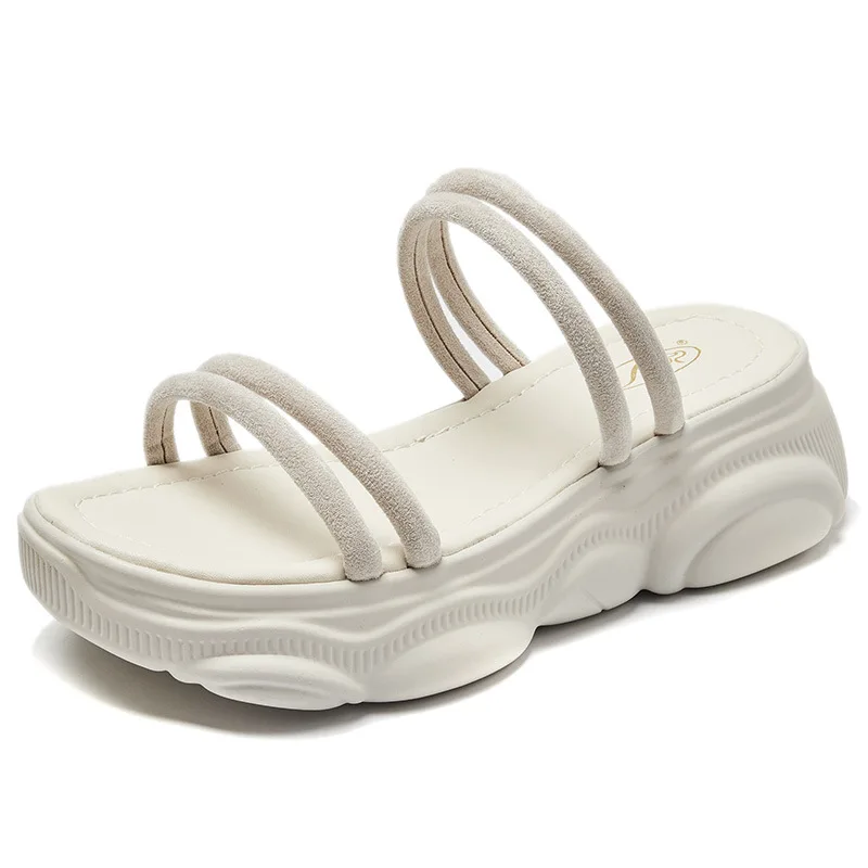 Женские босоножки Koovan Новинка лета 2020 Дамская обувь на толстой подошве