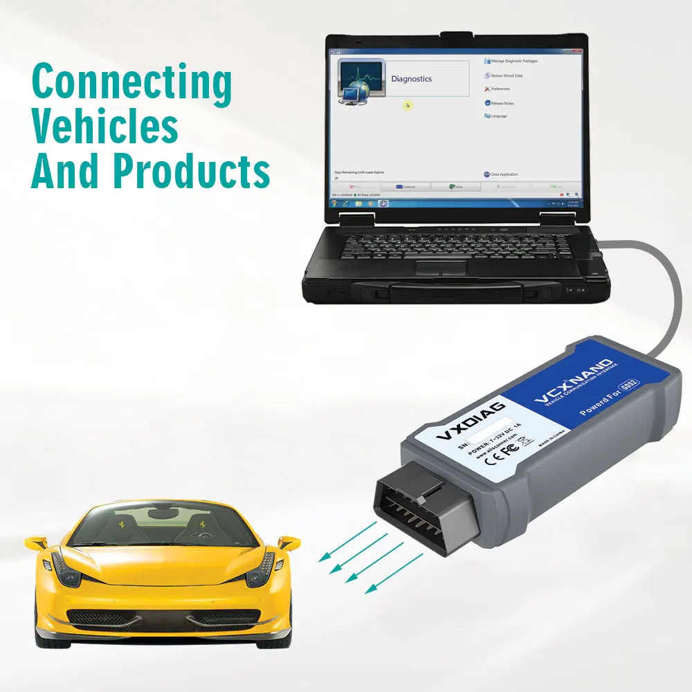 VXDIAG VCX NANO для GM/OPEL GDS2 V21.0.01501/2020 4 Tech2WIN 16.02/24 диагностический инструмент система