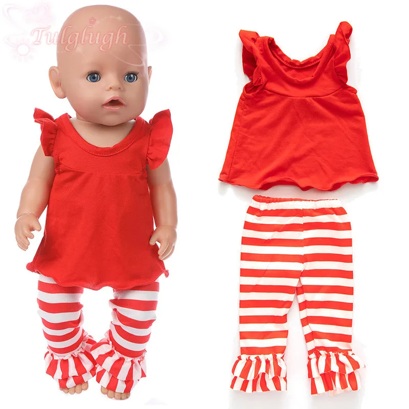 Подходит для новорожденных 18 дюймов 43 см кукла аксессуары одежды Клевер Летний