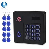 dc12v ip68 waterproof access control keypad outdoor rfid access controller door opener system electronic em4100 125khz key cards