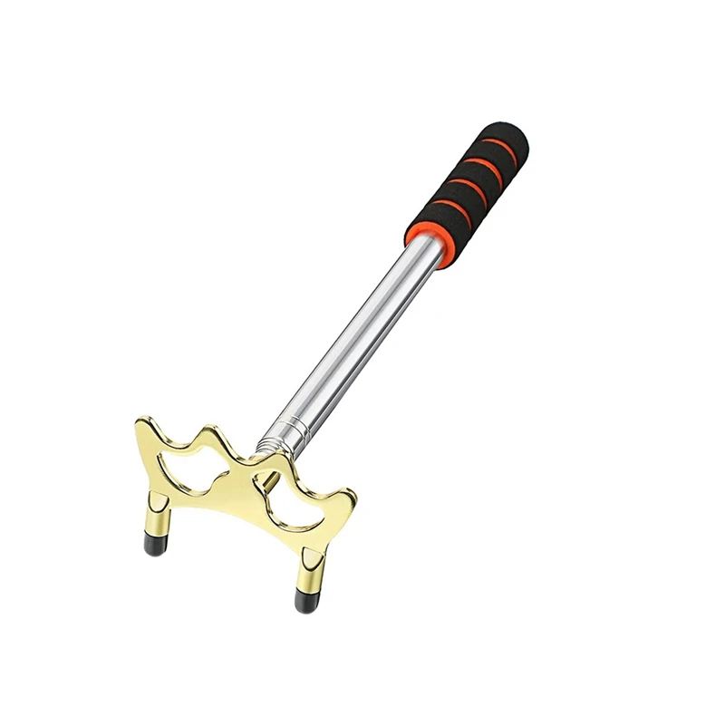 

Retractable Billiards Cue Stick Bridge with Removable Brass Bridge Head, Billiards Pool Cue Accessory