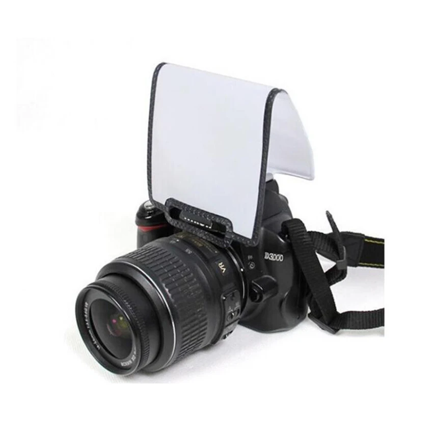

SLR Camera Photography Reflector 95×105mm Folding Light Diffuser Board Universal Internal Flash Diffuser for Photo Shooting