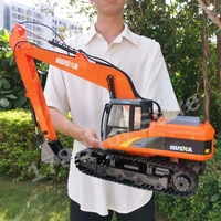 huina 5511551 15 channels 114 alloy professional excavator rc truck remote control engineering construction vehicle gift toys