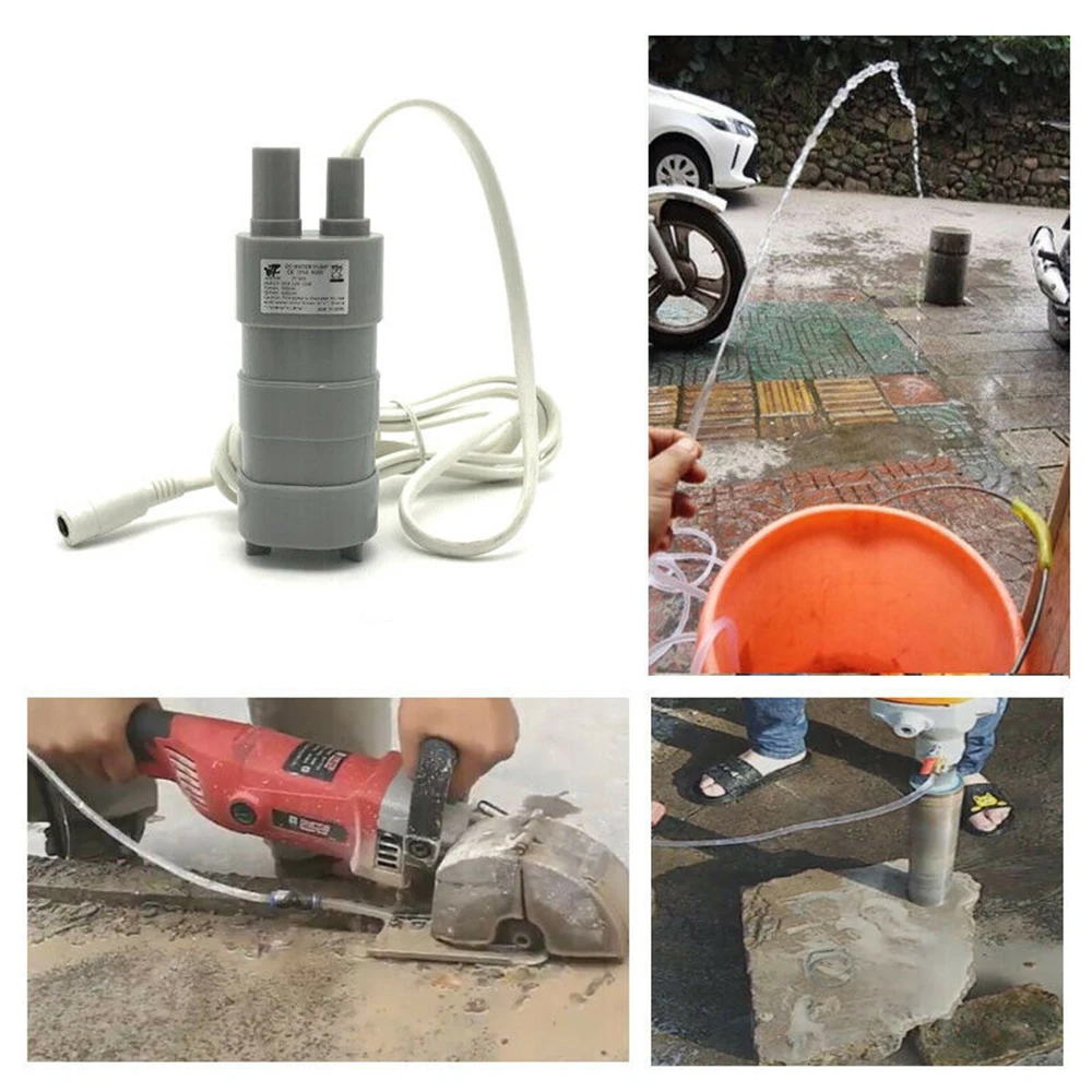 12V DC 1000L/H 5.5X2.1 адаптер питания мини погружной мотор водяной насос три провода